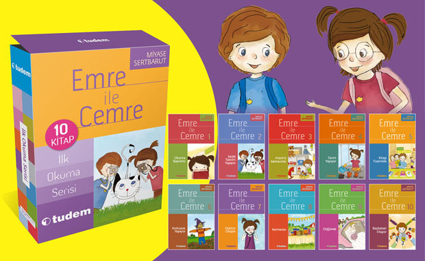 Okumayı yeni öğrenen çocuklar için kitap seti