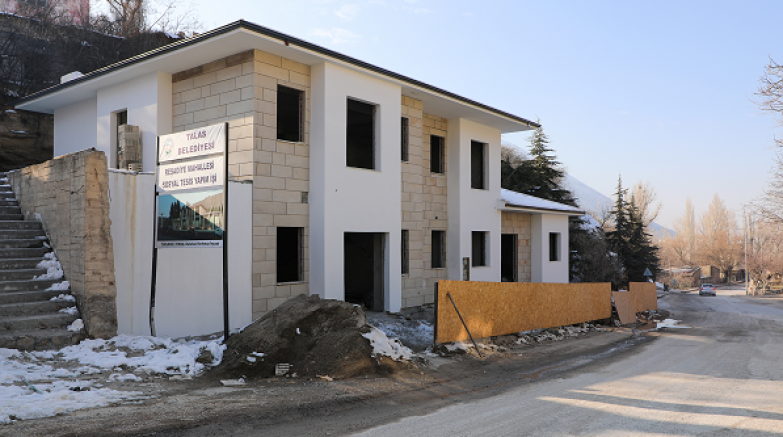Reşadiye sosyal tesisi'nde sona doğru