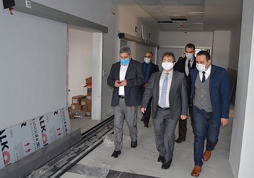 İl Sağlık Müdürü Doç. Dr.  Benli'den 75 Yataklı Bünyan Devlet Hastanesi Ziyaret