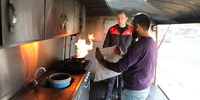 KASKİ'de Yangın Tatbikatı
