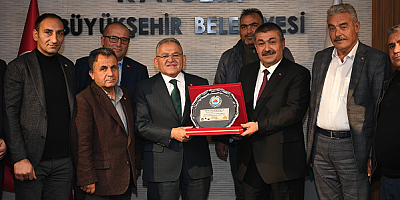 Memduh Büyükkılıç'a Kayseri Çiftçisinden Teşekkür